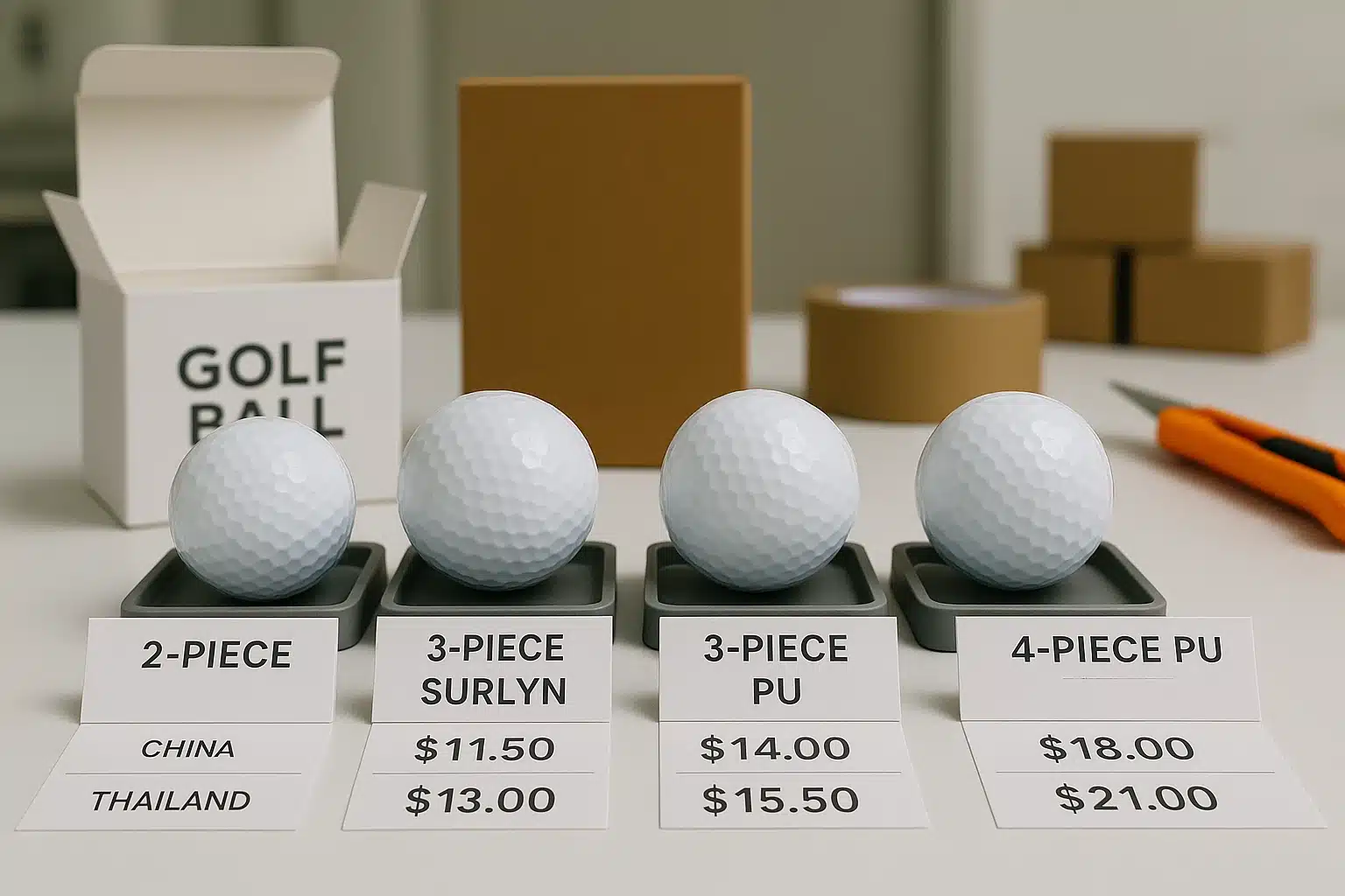 multi-layer golf balls with pricing for bulk buyers