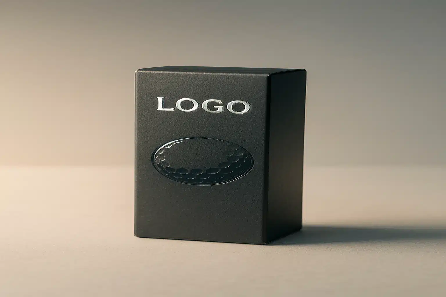 Custom golf ball gift box Black premium golf ball logo box for custom branded corporate gifts and OEM buyers