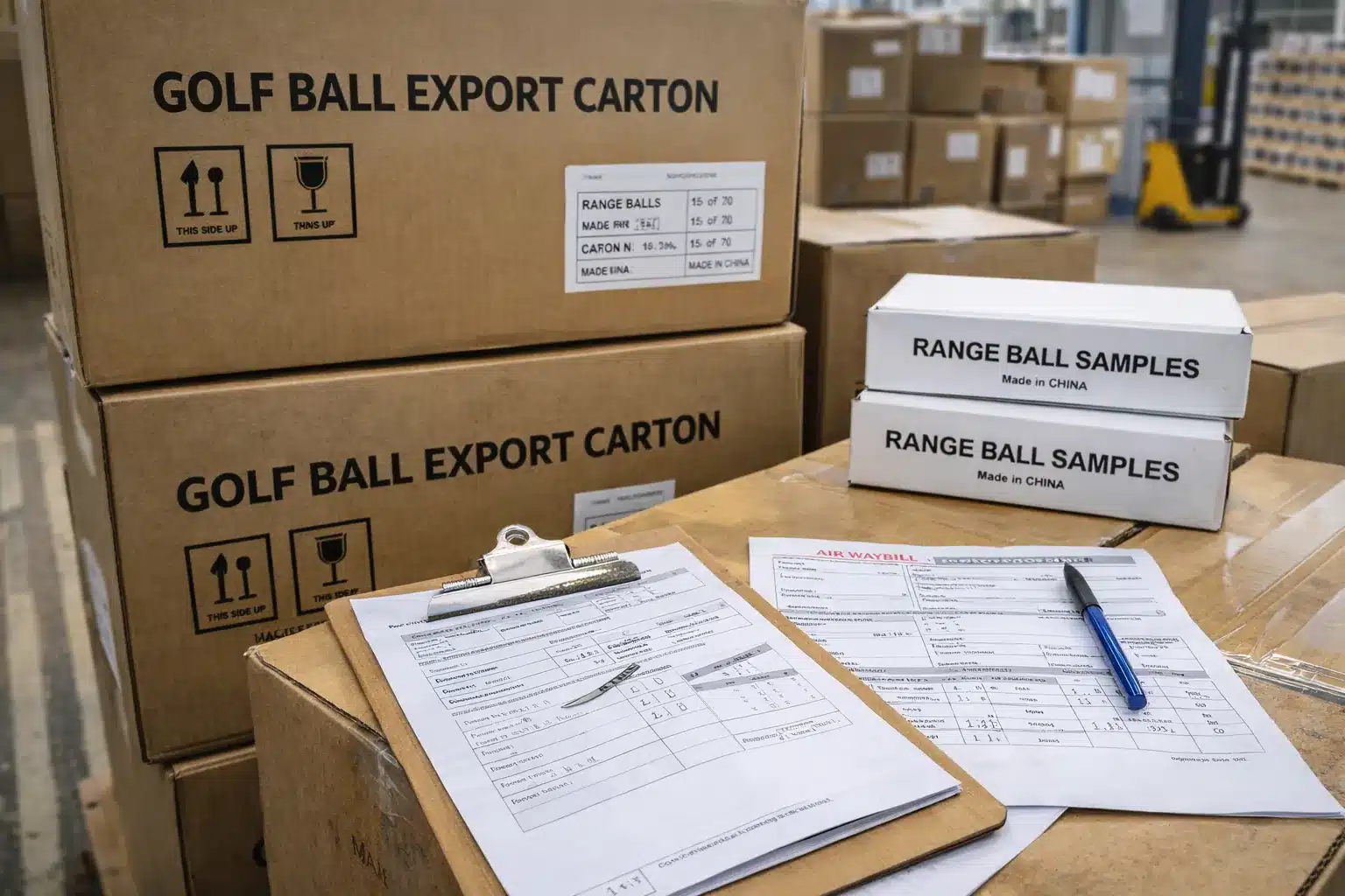 golf balls export golf ball export cartons and sample boxes with shipping documents for export wholesale