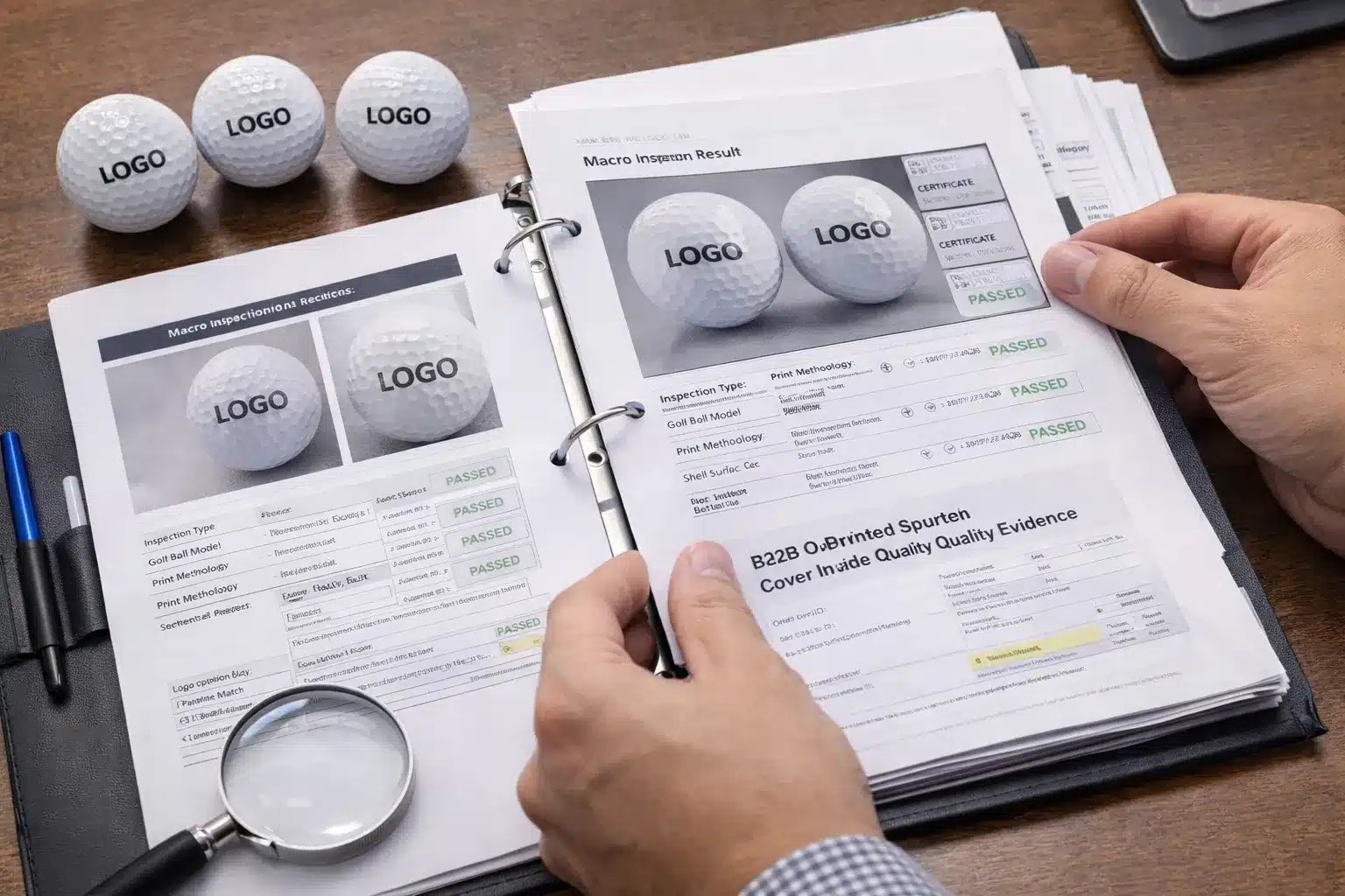 logo golf balls OEM printed logo golf balls with inspection reports for OEM quality control