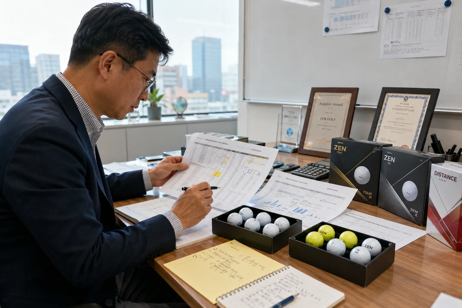 branded golf balls export OEM branded golf balls in procurement cost review for export buyers