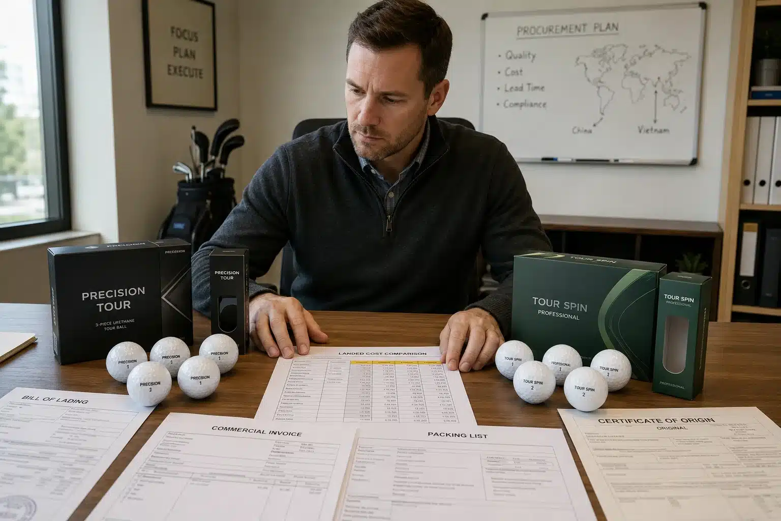 branded golf balls export branded golf balls with procurement documents for export sourcing