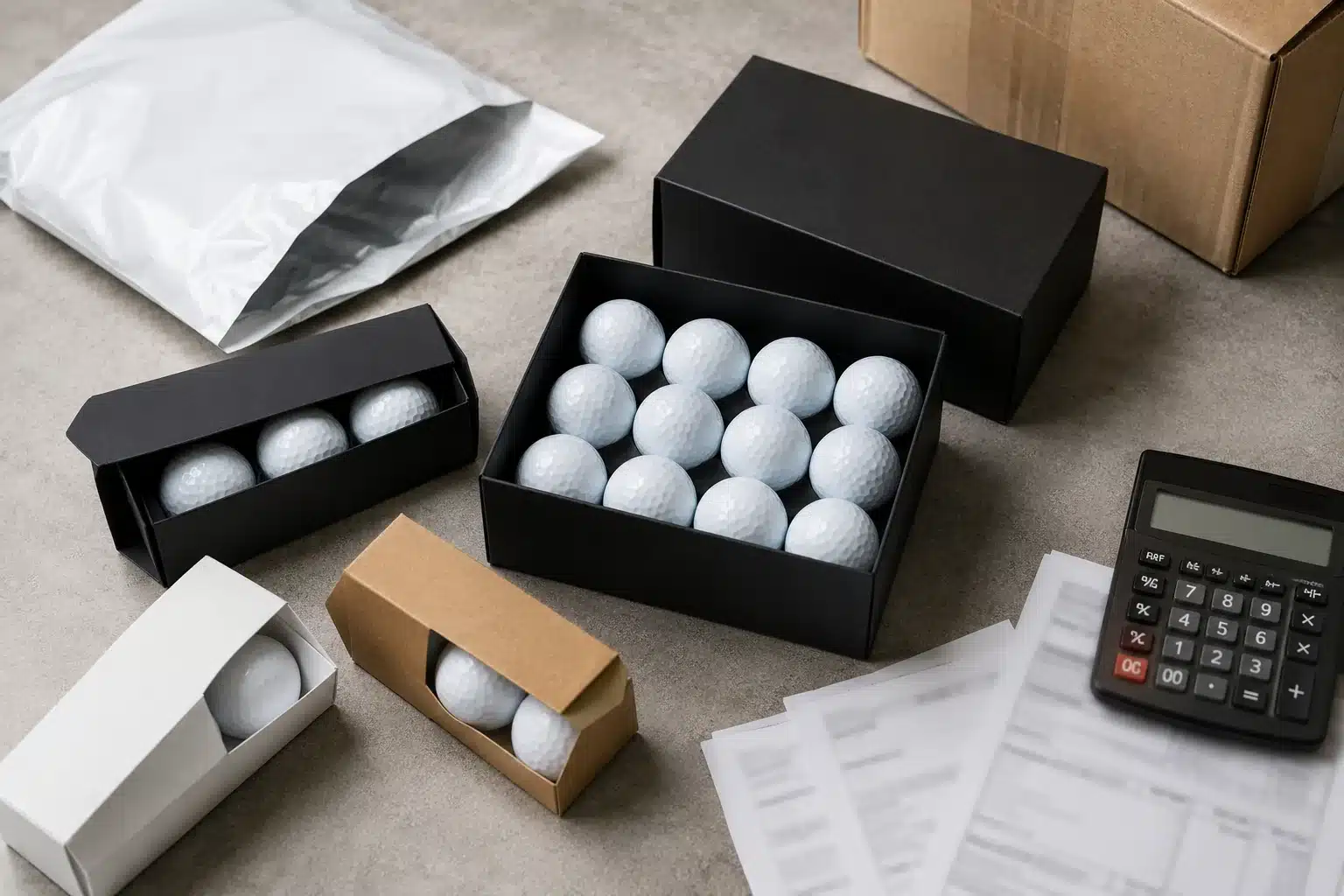 custom golf ball packaging custom golf balls in packaging comparison for wholesale buyers