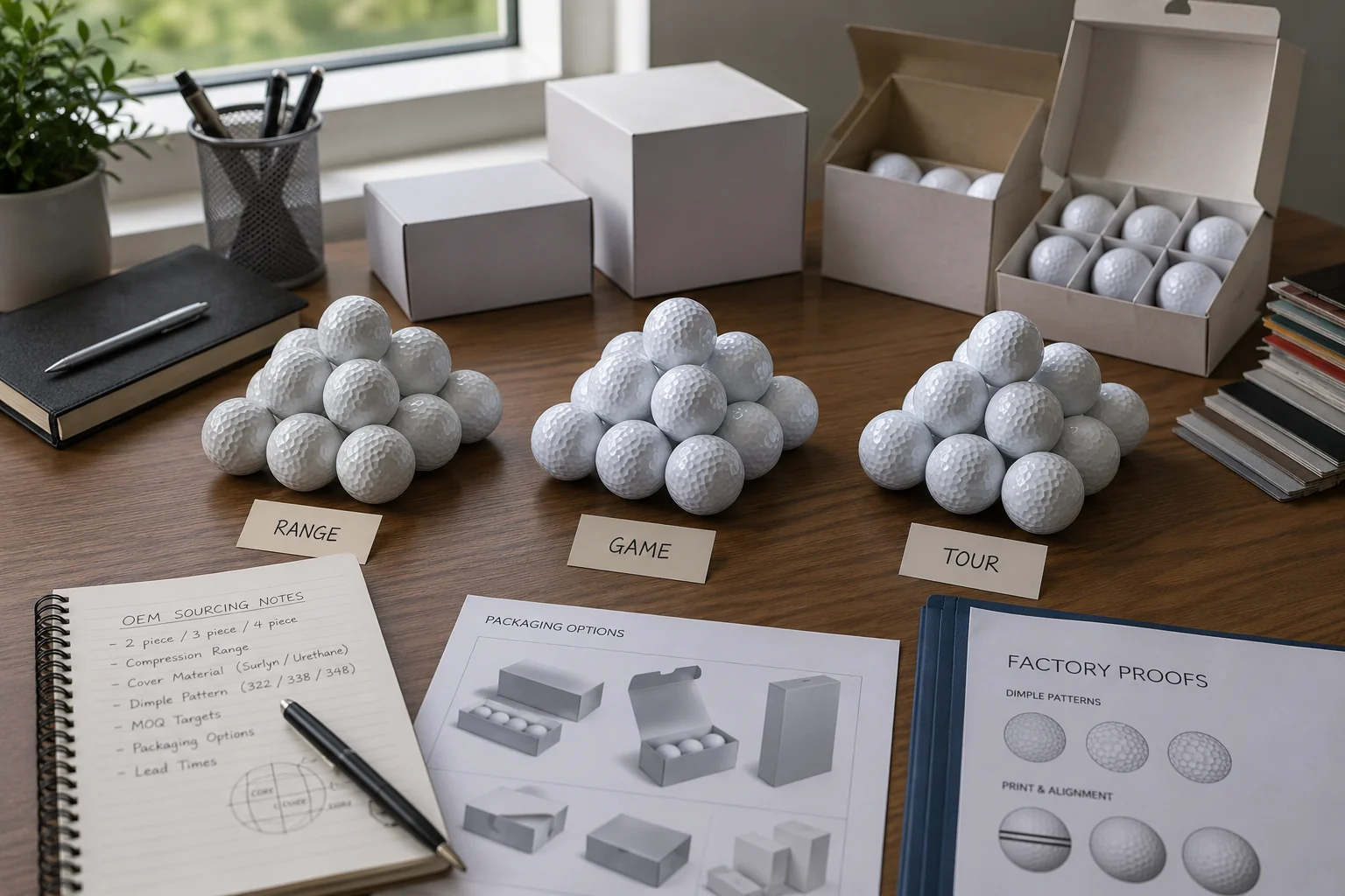 Custom Golf Balls OEM custom golf balls with OEM packaging options and factory proofs