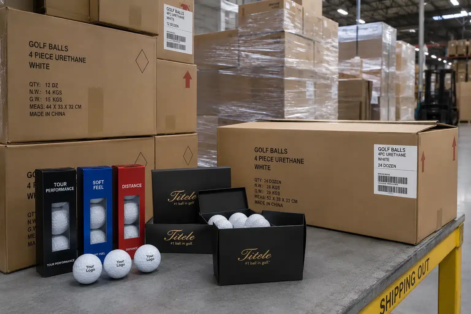 custom golf balls export custom golf balls with packaging in warehouse for wholesale export orders