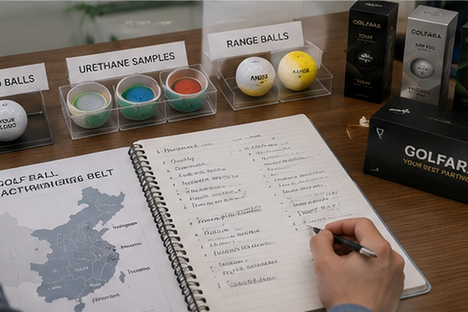 Custom Golf Balls OEM custom golf balls with urethane samples and range ball packaging for OEM sourcing