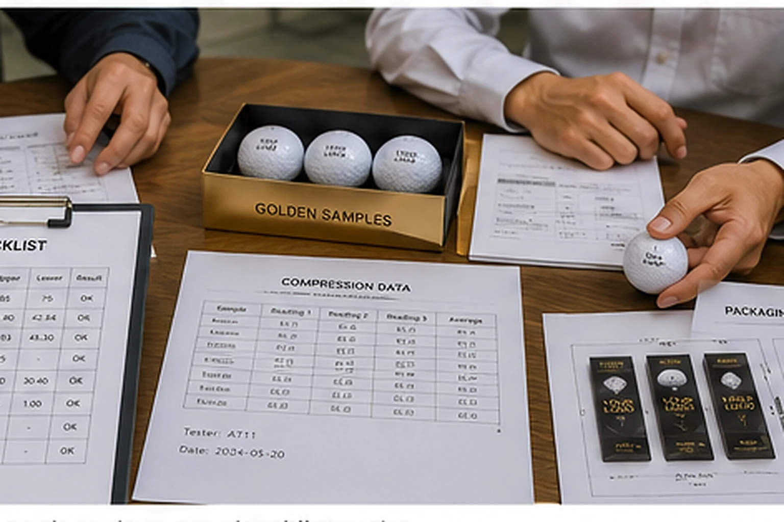 Custom OEM Golf Balls custom golf balls with golden samples for OEM packaging quality review