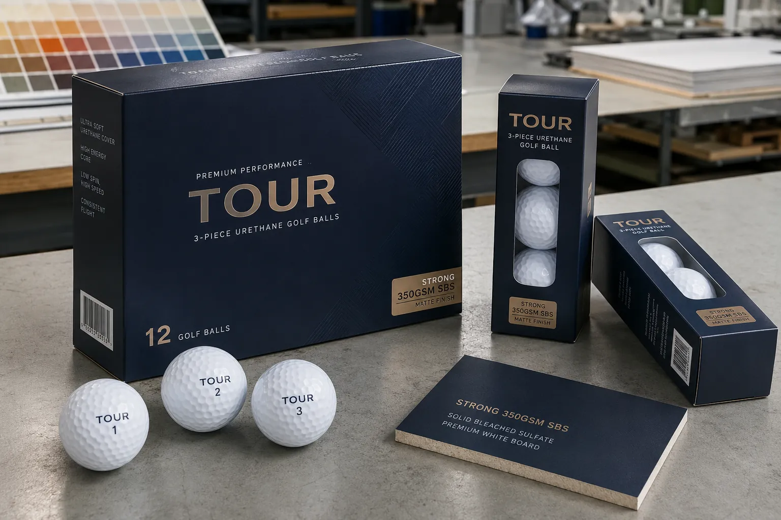 OEM Golf Balls Packaging OEM golf balls with premium packaging samples for custom wholesale buyers