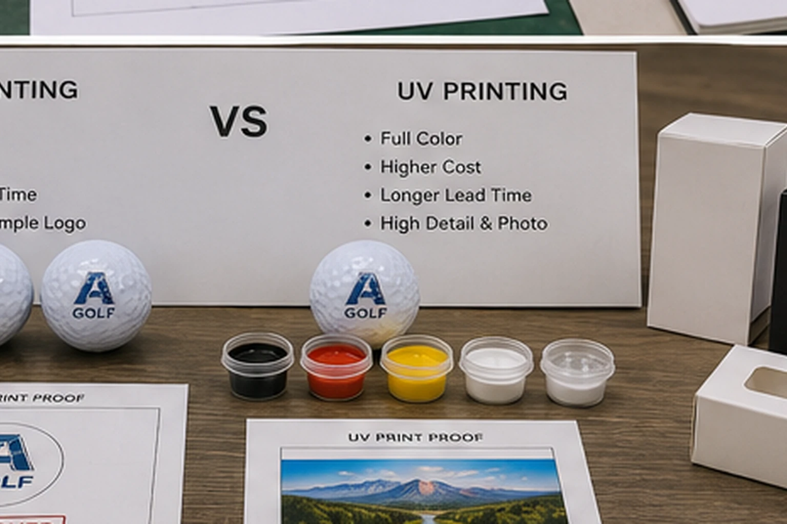 Custom Printed Golf Balls custom printed golf balls with UV printing proof for OEM packaging review