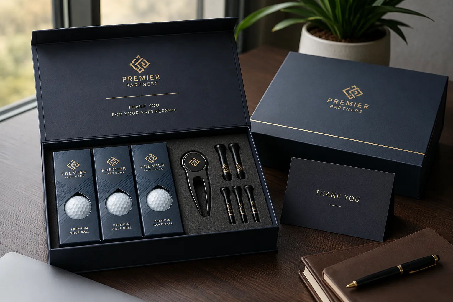 Branded Golf Gift Set branded golf gift set in premium box for corporate gifts