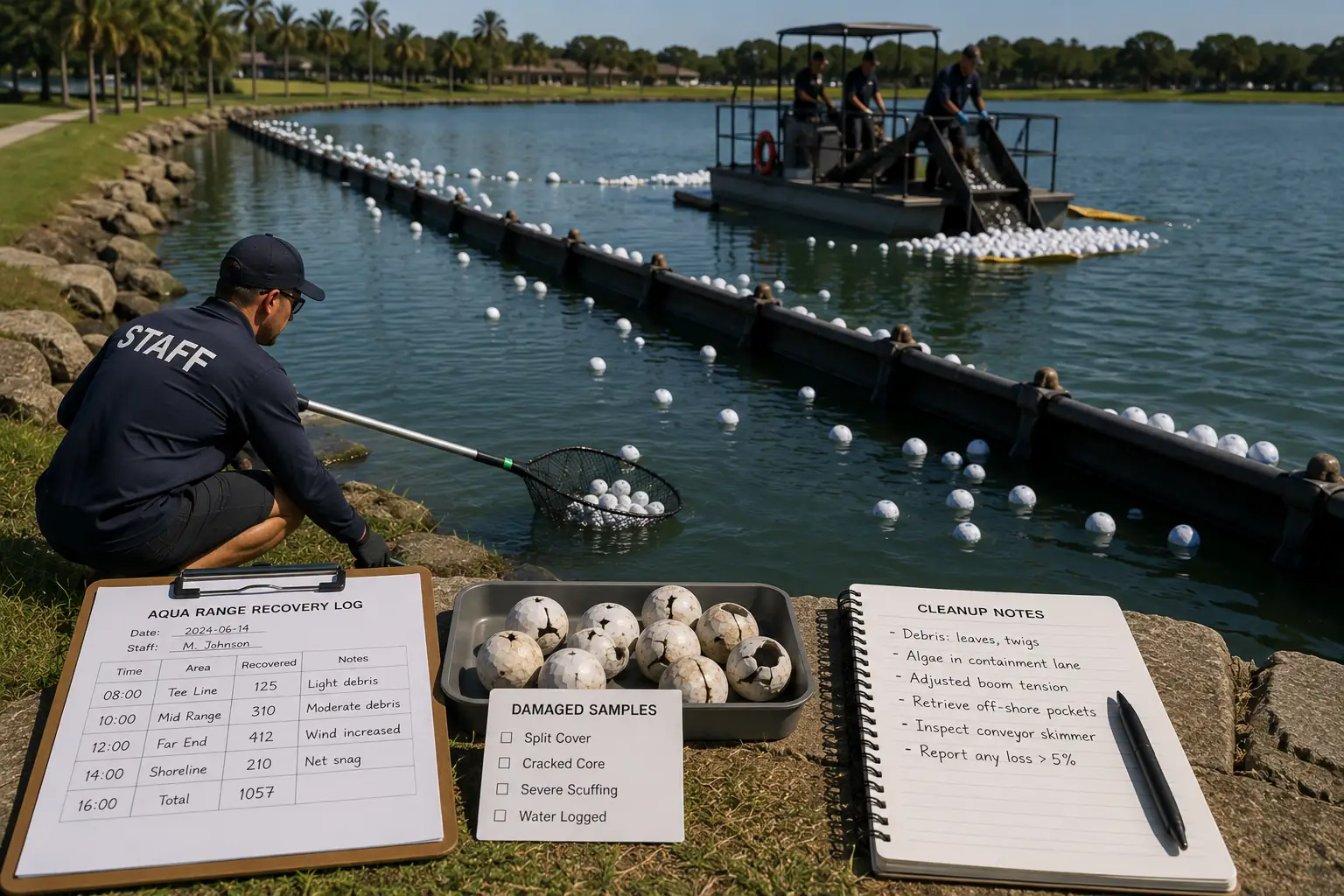 Range Golf Balls Quality Control aqua range golf balls recovered from water range for golf training quality control