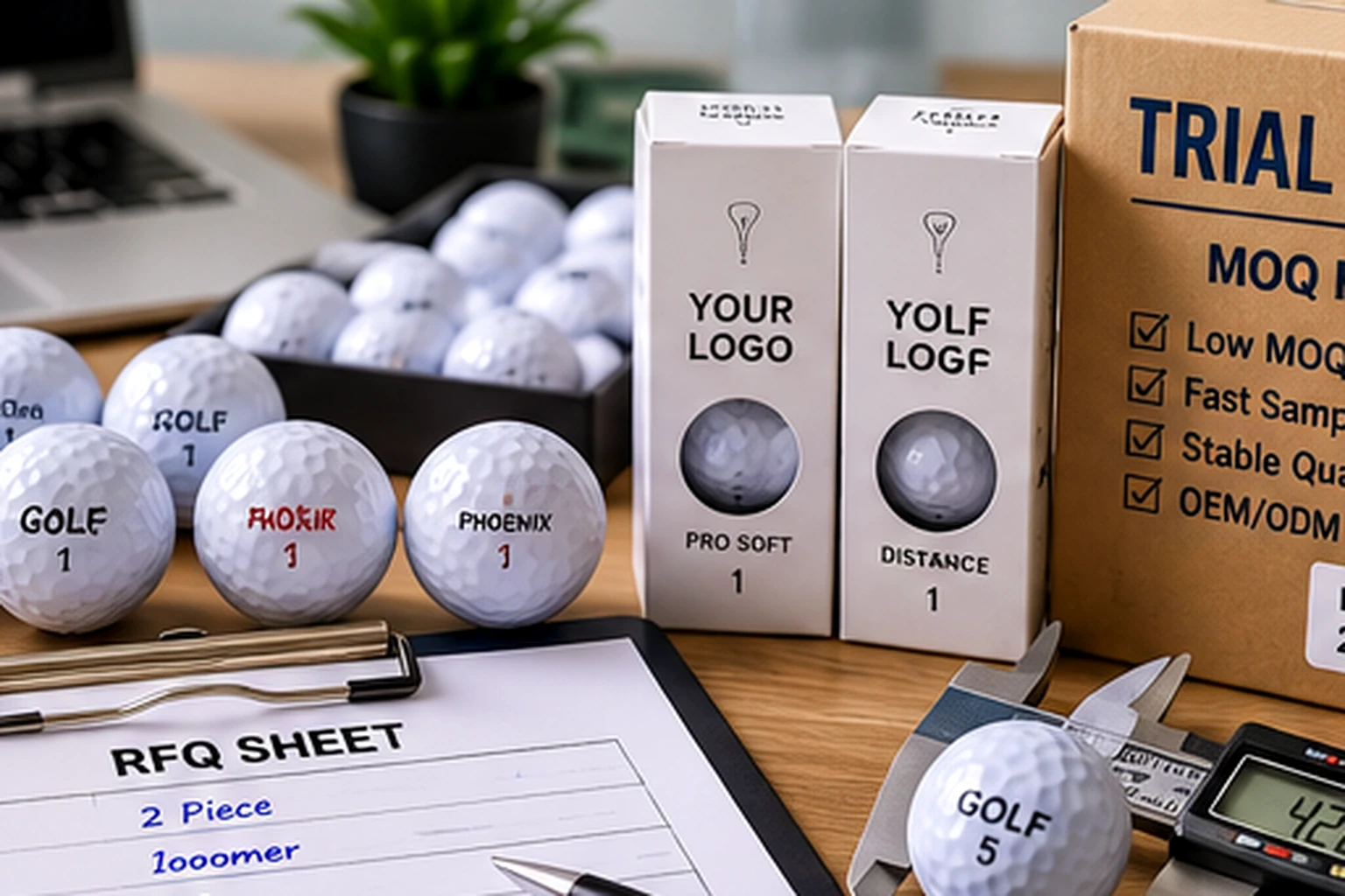 Custom Golf Balls Low MOQ custom golf balls with logo packaging and low MOQ OEM trial samples