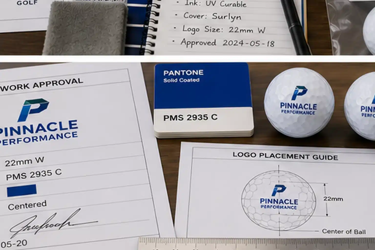 Custom Printed Golf Balls custom printed golf balls with Pantone logo approval for OEM buyers