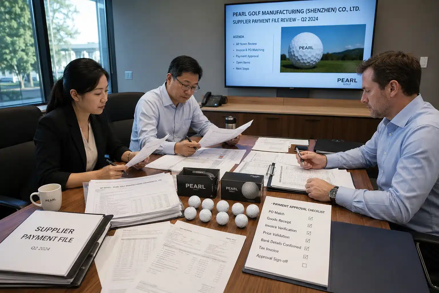 OEM Golf Balls Payment OEM golf balls with supplier payment file review for wholesale order