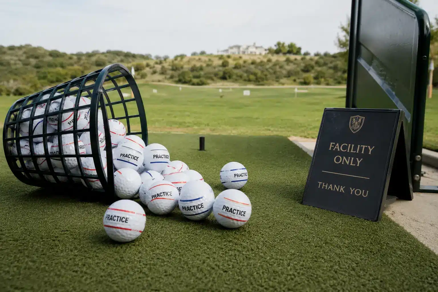 Bulk Range Golf Balls bulk practice range golf balls on driving range turf for golf training facilities
