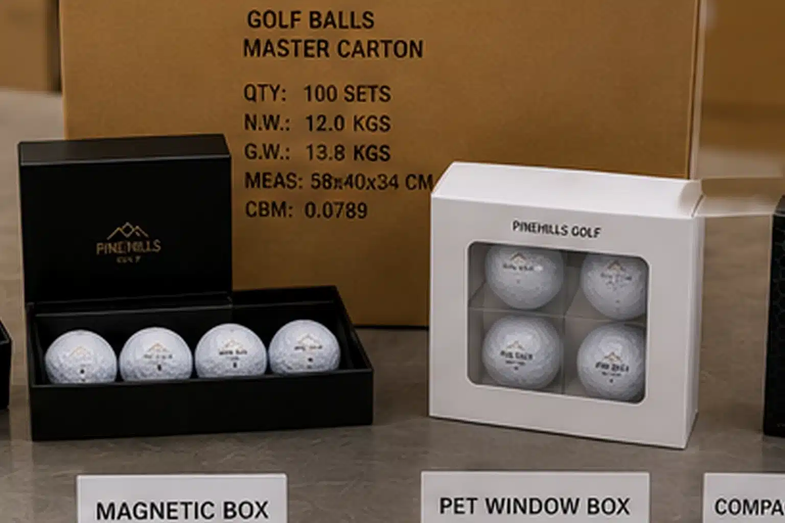 export golf ball gift sets golf ball gift sets in golf packaging for export master carton