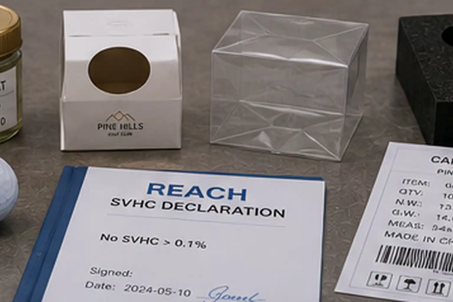export golf ball packaging custom golf ball packaging with REACH export quality control documents