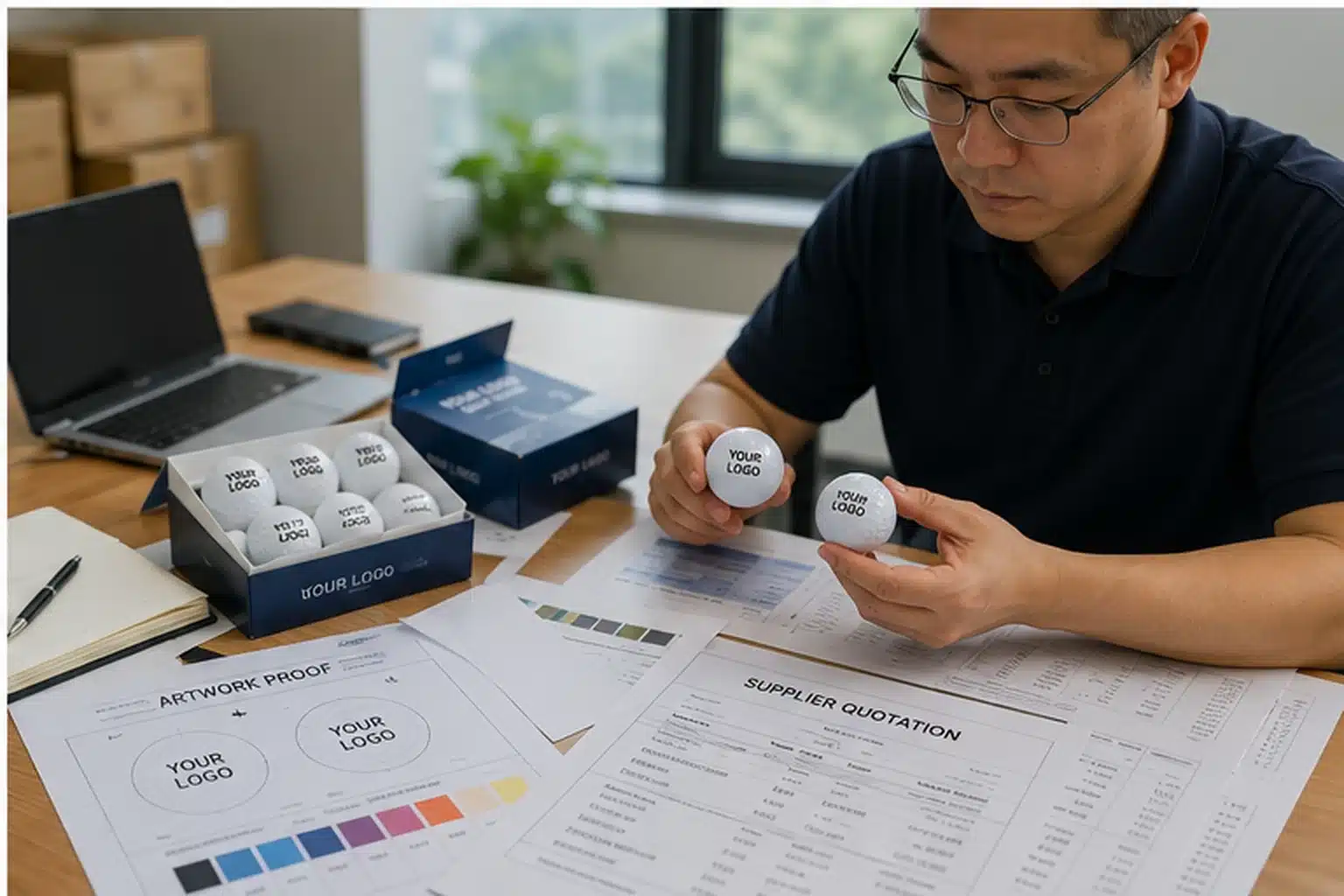 Custom Golf Balls OEM Review custom golf balls reviewed with artwork proof and OEM supplier quotation for wholesale orders