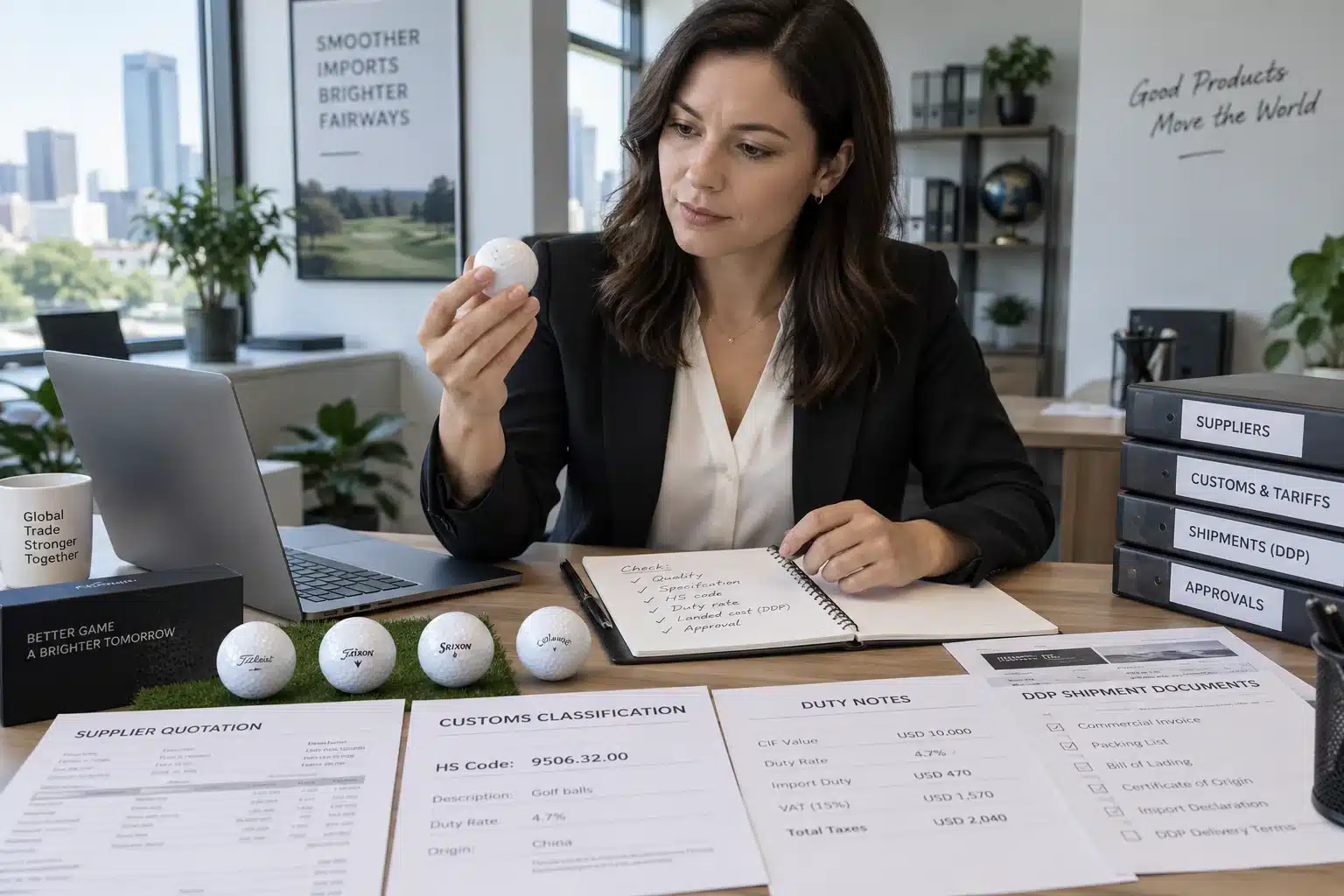 Golf Balls Export Sourcing golf balls reviewed with customs documents for export and wholesale sourcing