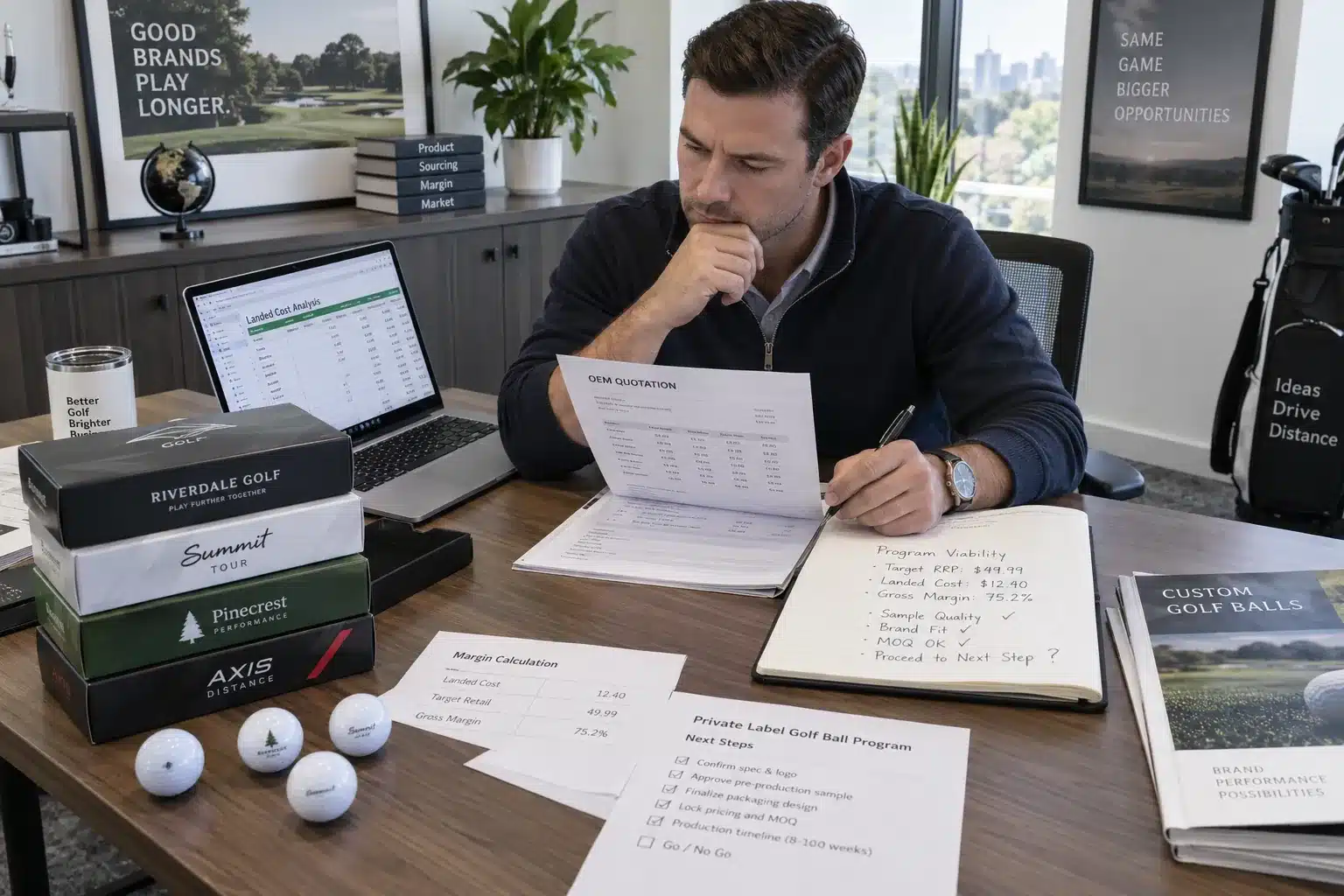 Custom Golf Balls OEM Sourcing custom golf balls reviewed with OEM quotation for private label sourcing and bulk orders